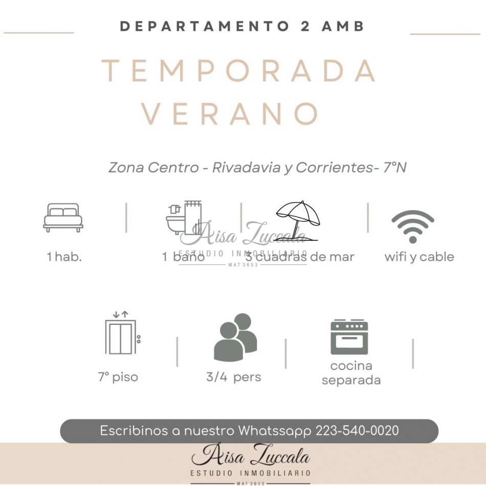 TEMPORADA 2025 - ZONA CENTRO - RIVADAVIA Y CORRIENTES