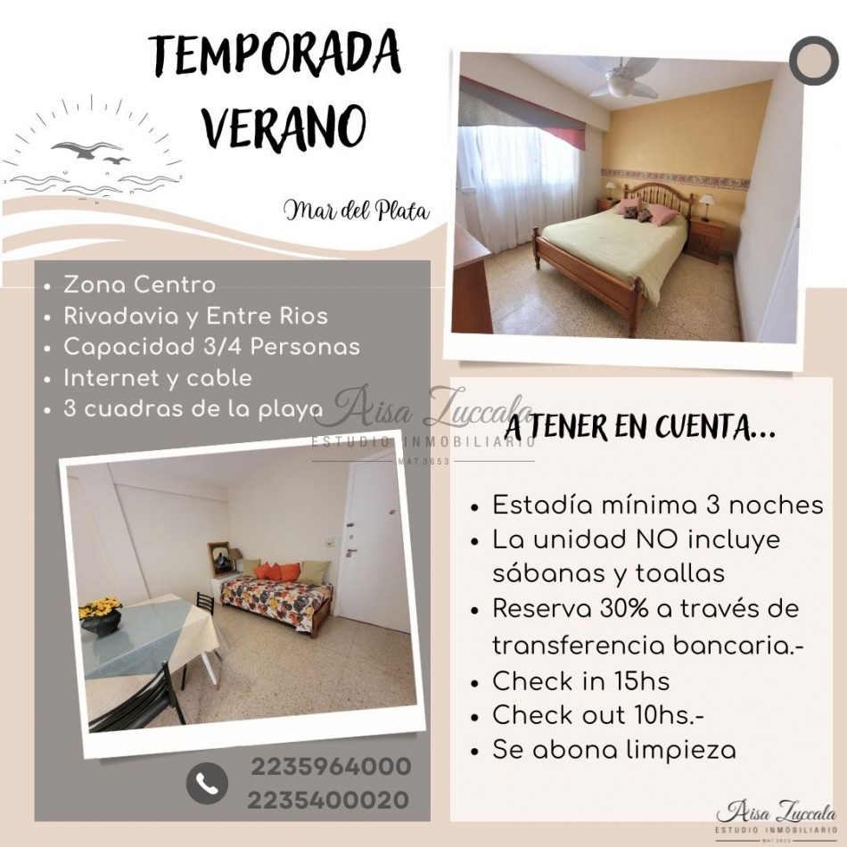 TEMPORADA 2025 - ZONA CENTRO - RIVADAVIA Y CORRIENTES