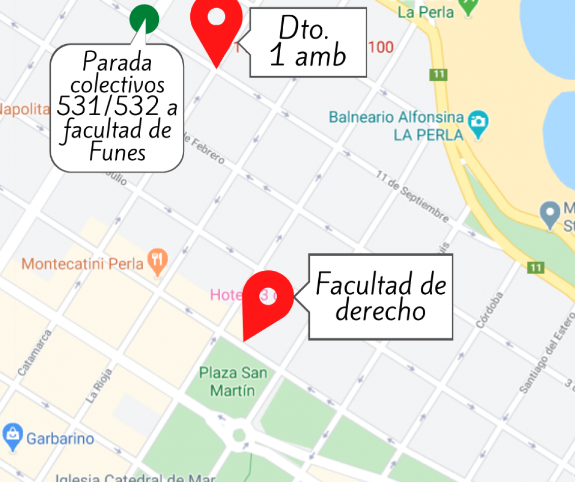 ALQUILER MARZO A DICIEMBRE - ZONA LA PERLA 