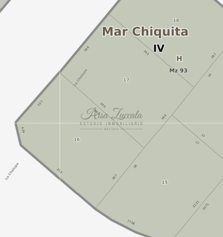 LOTE LA CALETA - PARTIDO DE MAR CHIQUITA -